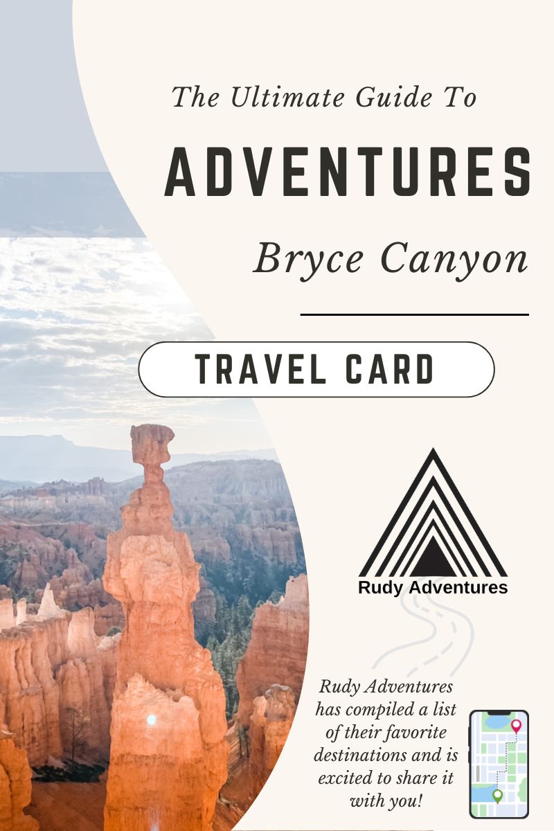 Bryce Canyon - Travel Card